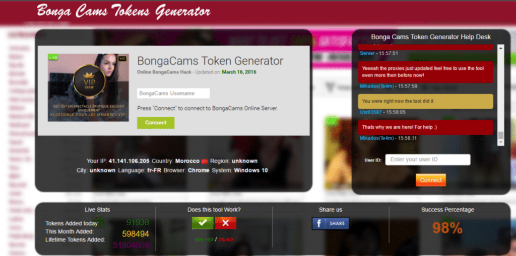 Bongacams hack - Ultimate Guide 2021 - Live Cam Hacks