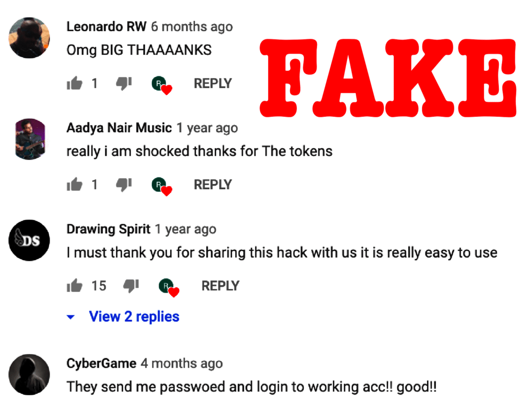 chaturbate hack fake comments on youtube
