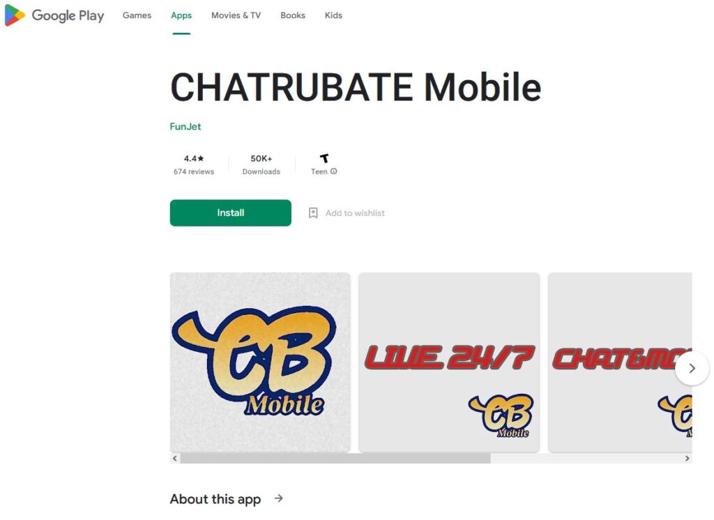 Chaturbate Mobile App - Google Play Store