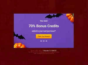 Livejasmin Halloween Bonus Credits 2023